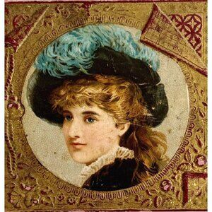 Victorian 1880s Autograph Album Pease Family Descendants Pendleton Wool E39